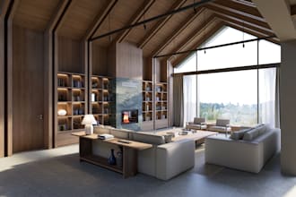 prepare interior residential renderings