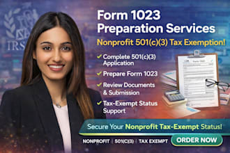 file form 1023, 1023ez, 501c3 nonprofit tax exempt fast