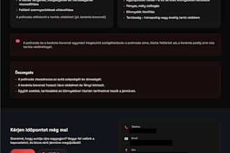 a landing webpage of your choice
