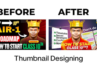 design eye catching youtube thumbnails to boost your CTR