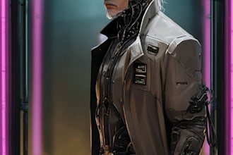 create stunning sci fi character art and cover illustrations