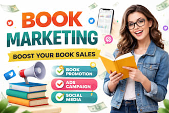 promote and market your book to boost sales and visibility
