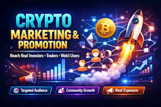 promote your crypto project to targeted investors and web3 communities