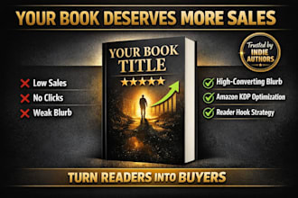write ebook, book blurb, self pusblish