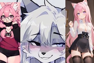 draw nsfw furry art, furry reference sheet, anthro sfw furry art furry stickers