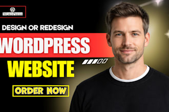build or recreate exit wordpress website with elementor pro, website development