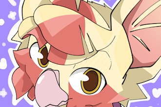do a commission of drawing of your fursona or oc in my stile