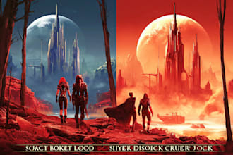 design epic sci fi book cover art that wows readers