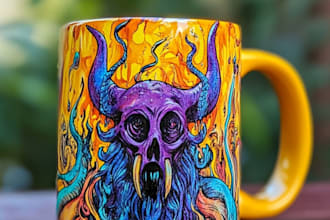 make custom coffee mug design for your pod business