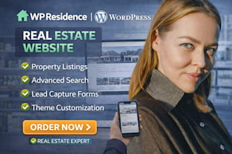 wp residence real estate wordpress website elementor pro wp residence design