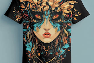 create t shirt design