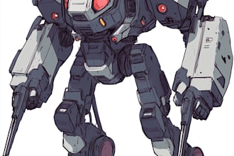 illustrate your mecha, robot and armored characters