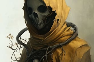 create a horror character