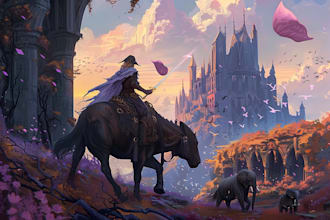 draw a fantasy illustration