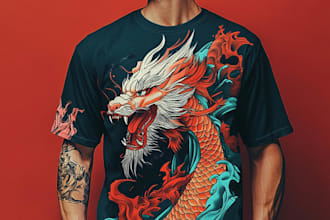 design creative and modern t shirt design