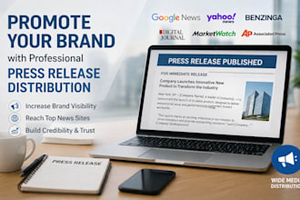 promote your brand with professional press release distribution