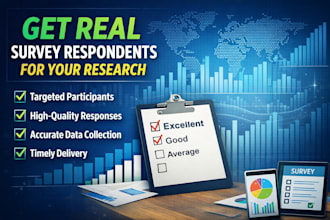 get real survey respondents for your research
