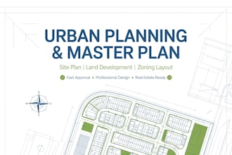 design urban planning master plan for real estate development