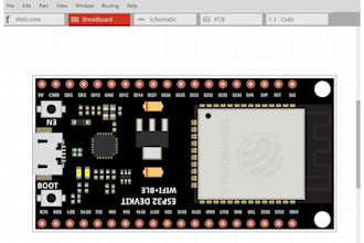 do multilayer pcb layout routing and fritzing diagram arduino esp32 stm32 projec