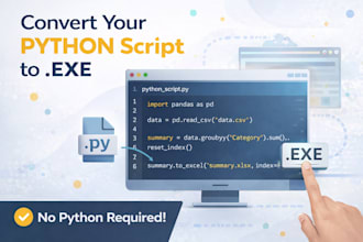 build custom python tools and business scripts