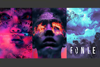 design a custom album cover art for your music release