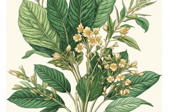 draw vector botanical illustrations of plants
