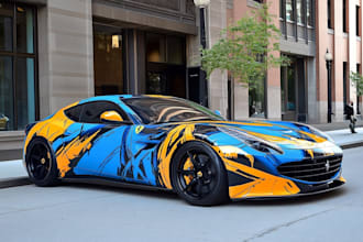 car wrap, truck wrap, van wrap design