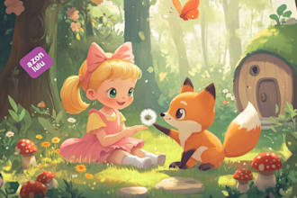 create cute animal characters for your kids story