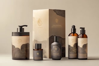 design luxury cosmetic packaging, coffee packaging, box