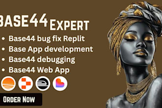 fix base44 apps debug errors and build business web app solutions