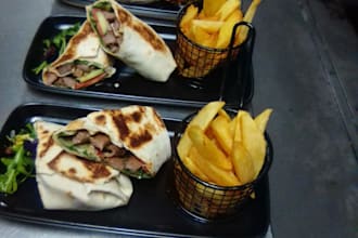 create restaurant menus costed and priced