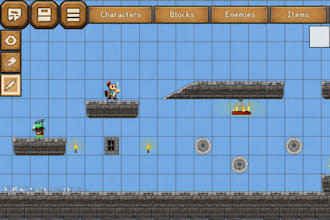 develop quality 2d video games and prototye using game maker studio or unity