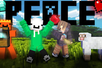 create professional minecraft thumbnails