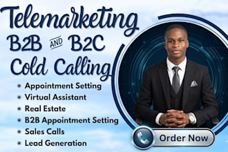 do telemarketing and cold calling for you
