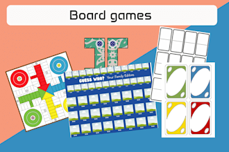 design custom printable party games for your event