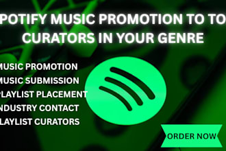 do spotify playlist pitching and music promotion