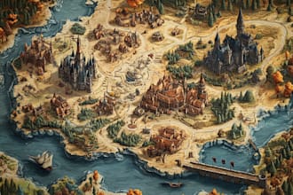 do fantasy map design