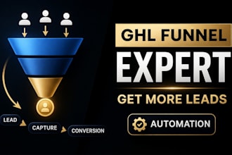 build gohighlevel lead generation funnel with automation that converts