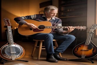 record authentic dobro, mandolin, or acoustic guitar tracks