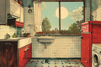 create unique vintage illustrations