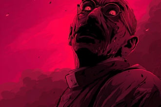 design realistic dark fantasy and horror character art