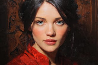 paint traditional oil painting portrait