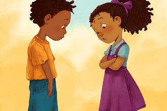 draw african american childrens book illustration