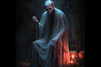 fantasy horror and fantasy horror character