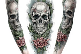 design professional tattoo and custom tattoo