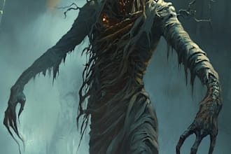 do horror character design