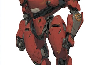 high quality robot, mecha concepts