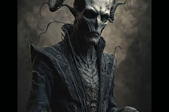 fantasy horror and fantasy horror character