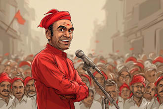 draw satirical caricatures for campaigns, and publications