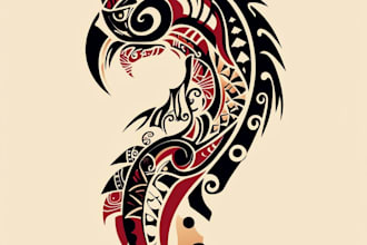 draw the best tribal tattoo